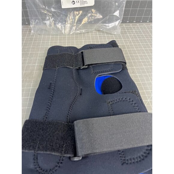 ProCare Reddie Knee Brace XL 23"-25.5" Neoprene Wraparound Patella Black New - Picture 2 of 5